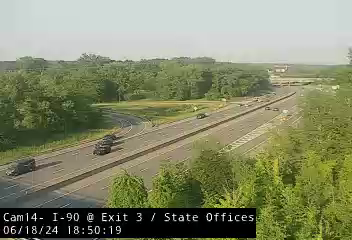 I-90 at State Office Campus (Exit 3)