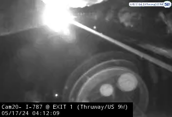 I-787 at Thruway/US Route 9W (Exit 1)