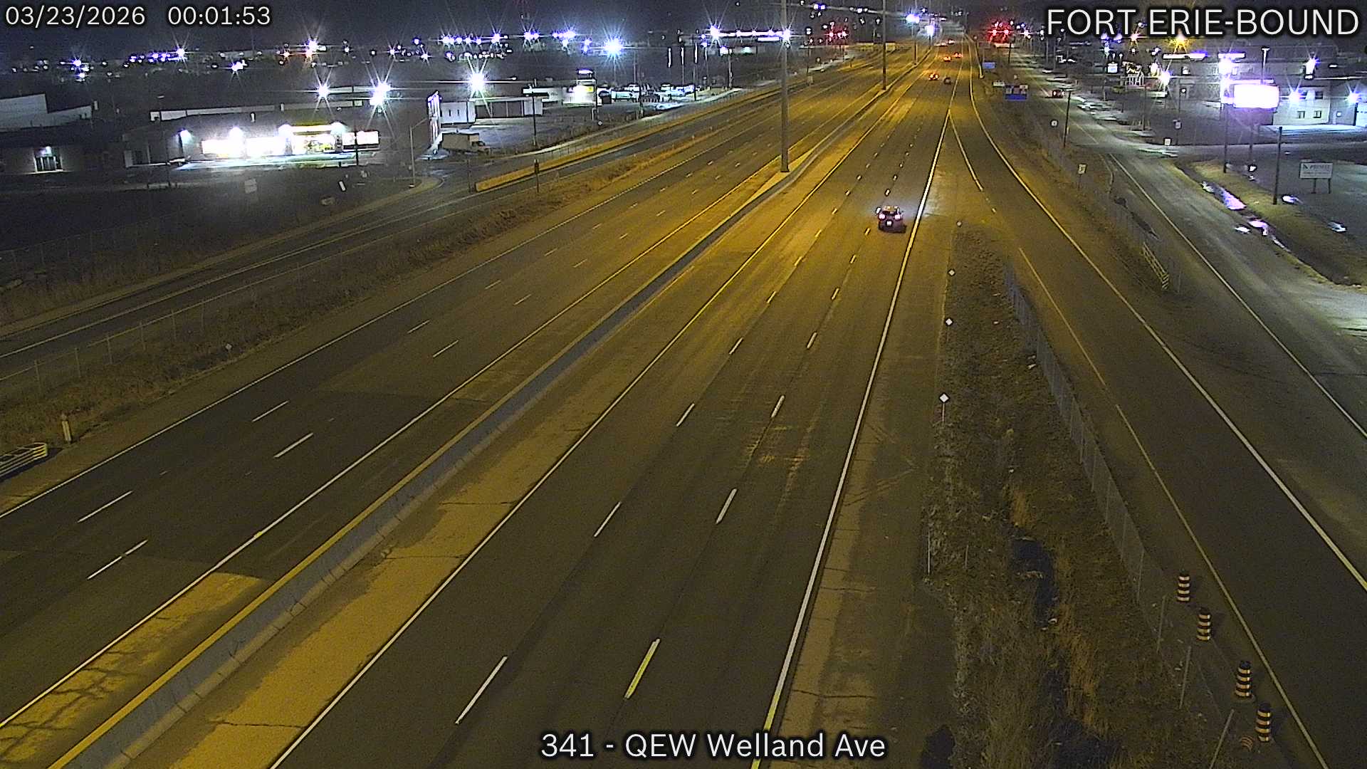 QEW near Welland Ave live webcam