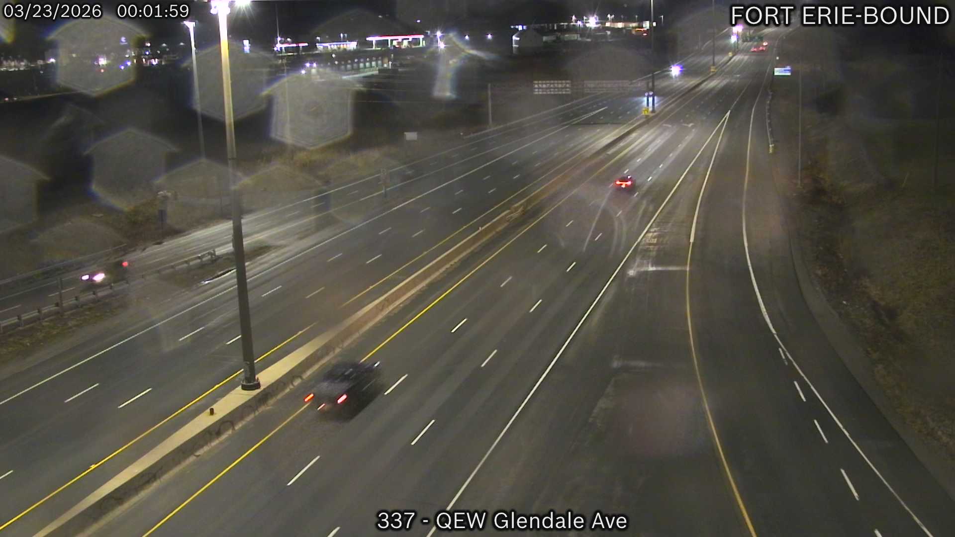QEW near Glendale Ave. live webcam
