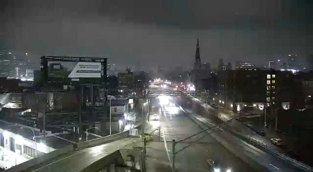 Веб камера Нью-Йорк Бруклин, шоссе Гованус Экспи