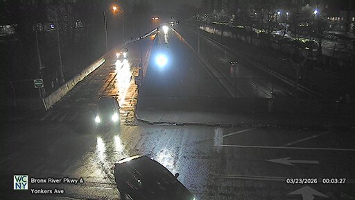 Bronx River Parkway at Yonkers Avenue live webcam