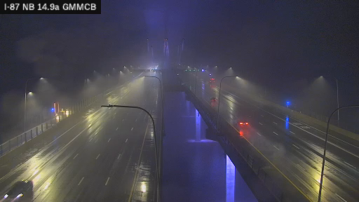 I-87 MP 014.90a NB Gov. Mario M. Cuomo Bridge View 1 live webcam