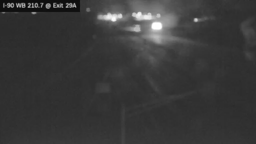 I-90 MP 210.70 WB at Interchange 29A (Little Falls) live webcam
