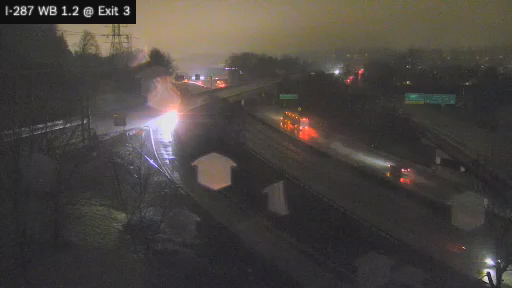 I-287 MP 001.20 WB at Interchange 3 (Sprain Brook Pkwy) live webcam