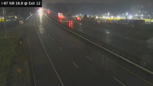 I-87 MP 018.80 NB at Interchange 12 (West Nyack) live webcam