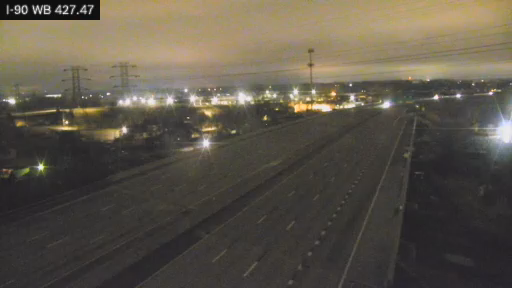 I-90 MP 427.47 WB Between Interchange 53 (I-190 Junction) and 54 (Route 400) live webcam