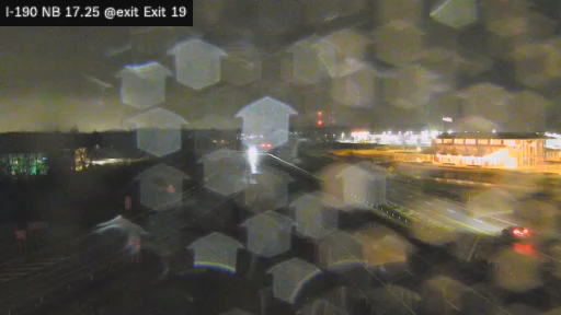 I-190 MP 017.25 NB at Interchange 19 (Whitehaven Road) live webcam
