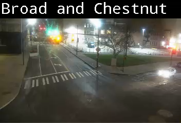 Broad St at Chestnut St live webcam