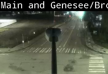 Main St at Brown St/Genesee St live webcam