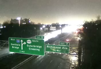 I-278 at SIE/MLK Interchange live webcam