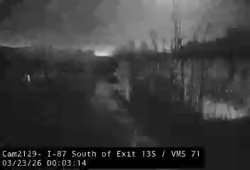 I-87 Southbound South of Exit 13S live webcam