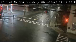 NY 5 at NY 30A Broadway live webcam