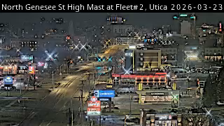 North Genesee St High Mast at Fleet#2 live webcam