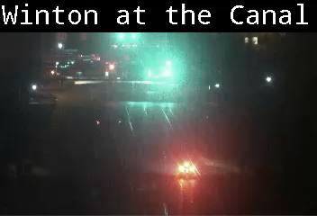 Winton Rd at Canal Bridge live webcam