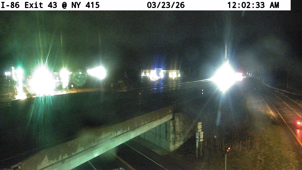 I-86 Exit 43 @ NY 415 live webcam