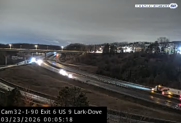 I-90 at Lark/Dove Bridge live webcam