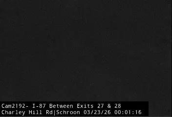 I-87 Northbound at Charley Hill Rd Schroon (South of Exit 28) live webcam