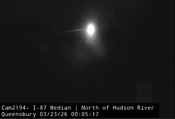 I-87 Median - North of Hudson River Queensbury live webcam