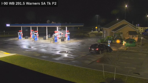 I-90 MP 291.50 WB Warners Service Area Truck Park 2 live webcam