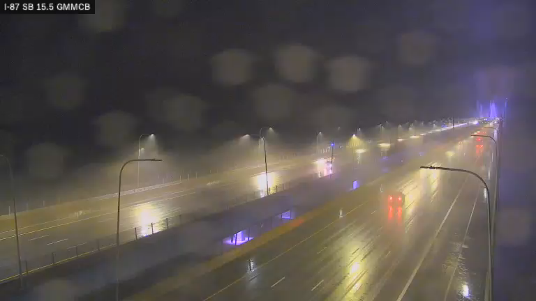 I-87 MP 015.50 SB Gov. Mario M. Cuomo Bridge live webcam