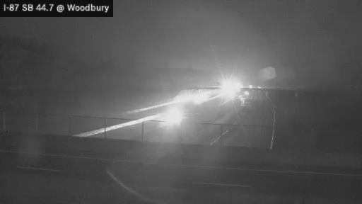 I-87 MP 044.70 SB at Woodbury Toll Gantry live webcam