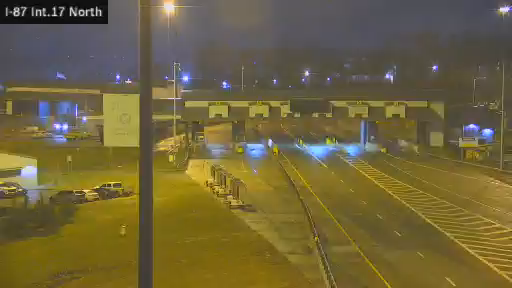 I-87 MP 060.30 NB at Interchange 17 (Newburgh) live webcam
