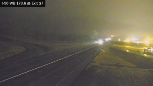 I-90 MP 173.60 WB at Interchange 27 (Amsterdam) live webcam