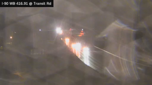 I-90 MP 416.91 WB at Transit Road live webcam