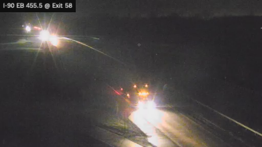 I-90 MP 455.50 EB at Interchange 58 (Silver Creek) live webcam