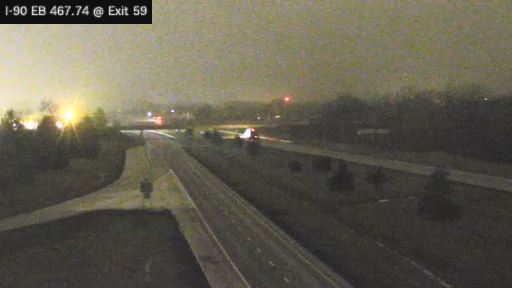I-90 MP 467.74 EB at Interchange 59 (Dunkirk) live webcam