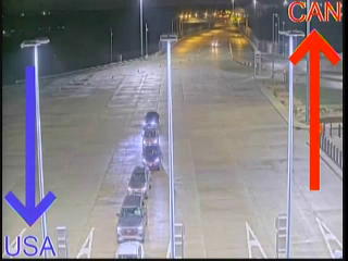 I-190 (Niagara Expy) at US Toll Plaza live webcam
