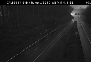 I-684 at I-287 WB Exit Ramp live webcam