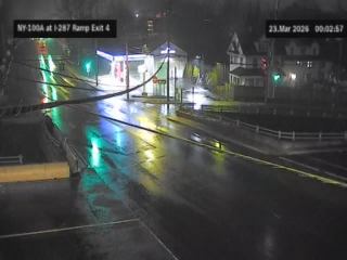 NY 119 at NY 100A/Knollwood Rd. (Greenburgh) live webcam