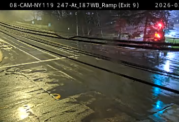 NY 119 at I-87 Exit 9 Ramp (Tarrytown) live webcam
