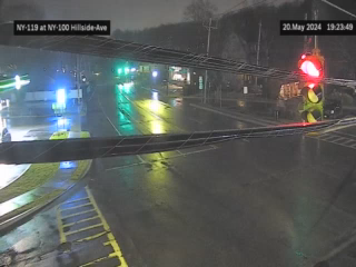 NY 119 at NY 100/Hillside Ave. (Greenburgh) live webcam