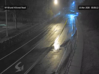 NY-59 EB at Hillcrest Road MM 6.18 live webcam