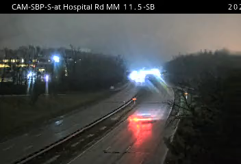 Sprain Brook Parkway at Hospital Rd MM 11.5 SB live webcam