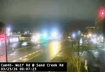 Wolf Rd at Sand Creek Rd live webcam