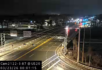 I-87 NB/SB in Median @ US 20 live webcam