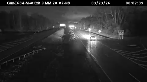 I-684 at Exit 9E (I-84 Danbury) live webcam