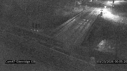 Glenridge Rd EB | West of Bridge live webcam