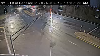 NY 5 EB at Genesee St live webcam