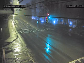NY 119 at Crescent Dr. (Tarrytown) live webcam