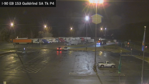 I-90 MP 153.00 EB Guilderland Service Area Truck Park 4 live webcam