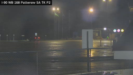 I-90 MP 168.10 WB Pattersonville Service Area Truck Park 2 live webcam