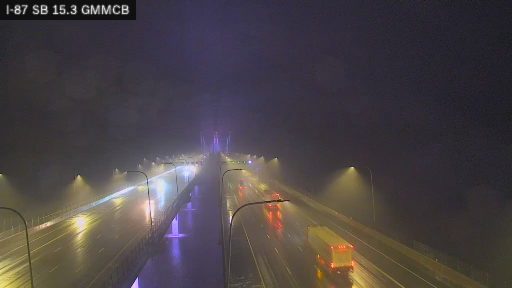 I-87 MP 015.30 SB Gov. Mario M. Cuomo Bridge live webcam