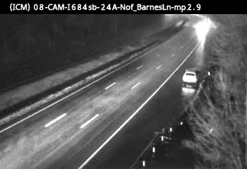 I-684 South of Exit 2 NY120 Westchester County Airport live webcam