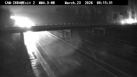 I-684 at Exit 2 NY120 Westchester County Airport live webcam