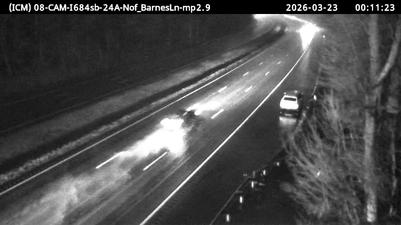 I684 SB North of Barnes Lane MM 2.9 live webcam